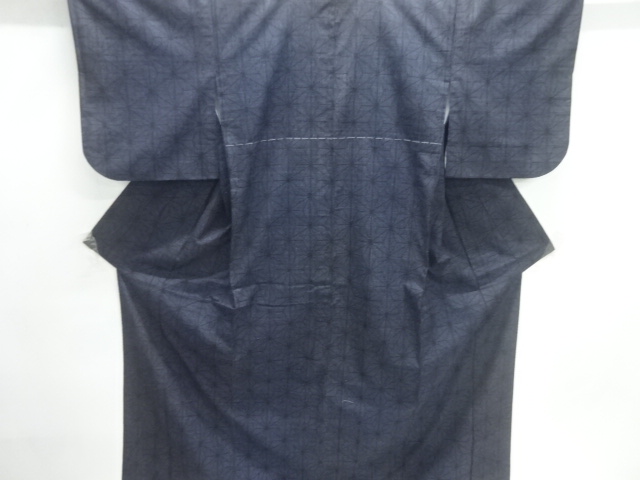 JAPANESE KIMONO / YUKI TSUMUGI / WOVEN ASANOHA